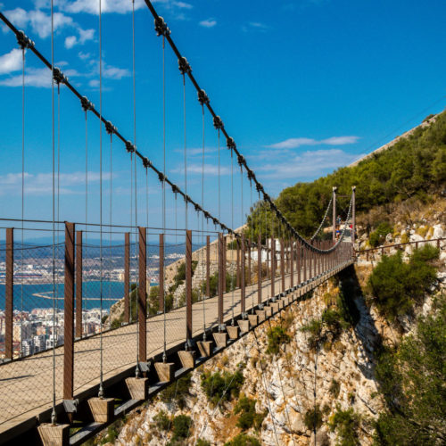 Windsor Suspension Bridge Gibraltar